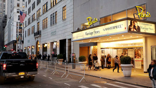 Der Netflix-Kinofilm "Marriage Story" hatte im Paris Theater Premiere.