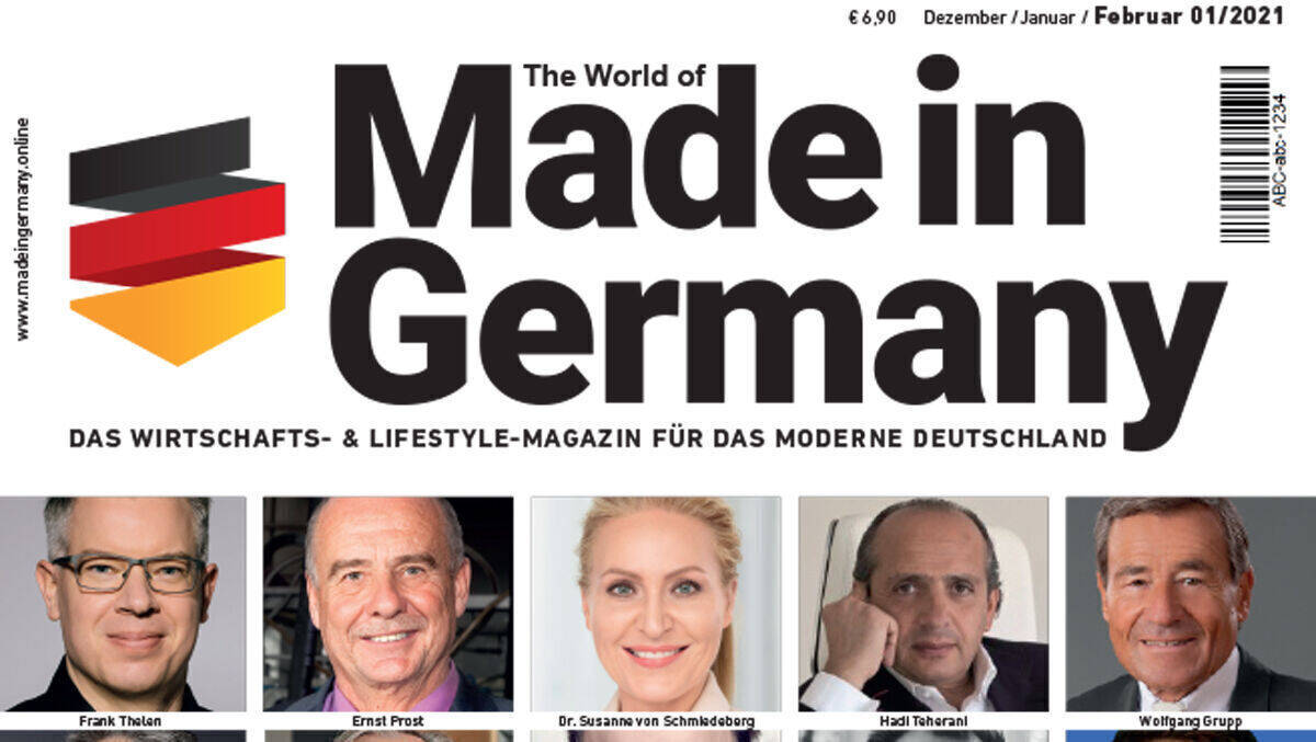 Das Cover der ersten Ausgabe von Made in Germany zum Titelthema "Von Unternehmen lernen"