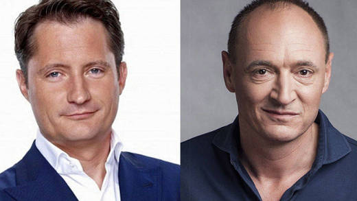 Bert Habets, RTL Group (l.), Max Conze, ProSiebenSat.1.