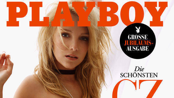 Auf dem Cover: Iris Mareike Steen zog bereits 2015 für den Playboy blank