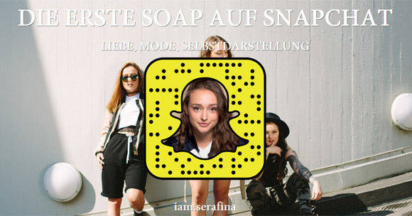 Die Snapchat-Soap "I am Serafina" startet Puls am 2. Oktober.