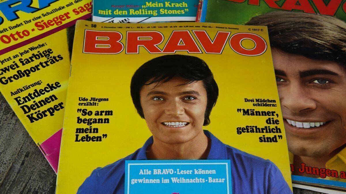 Rex Gildo als Bravo-Coverboy.