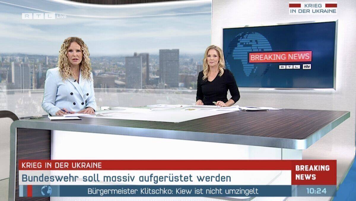 RTL berichtet den ganzen Tag vom Ukraine-Krieg.