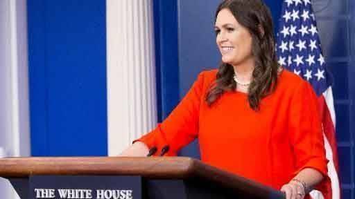 Sarah Sanders war Sprecherin im Weißen Haus.