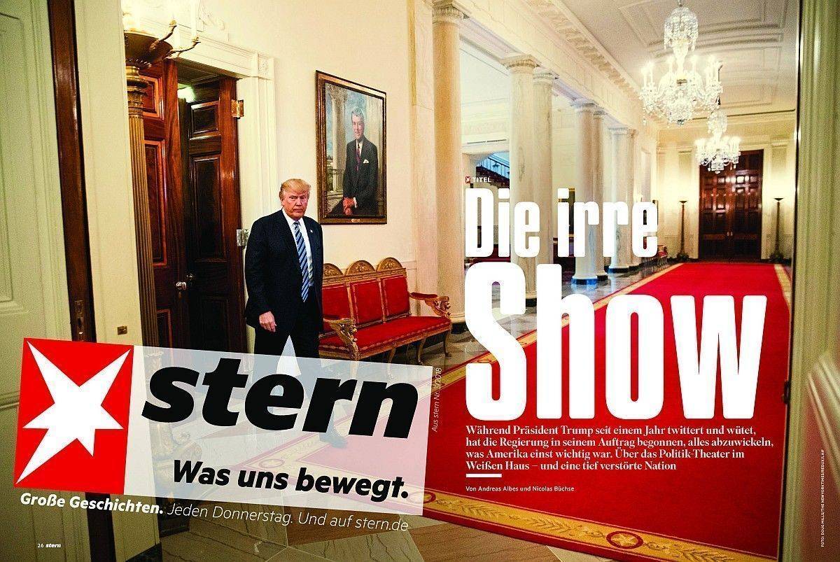 Eines der Motive der neuen Stern-Kampagne