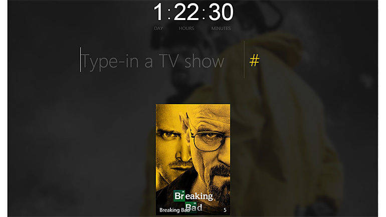 Serien und ihre Dauer im Zeitraffer.