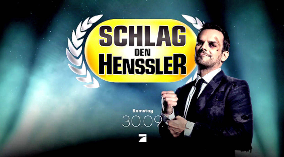 Der Meisterkoch Steffen Henssler  stellt sich verschiedenen Aufgaben. 15 Spiele bestritt er in "Schlag den Henssler.