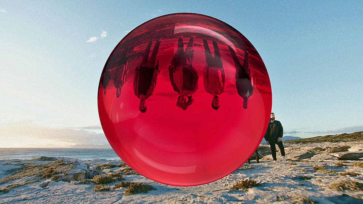 Das neue Logo von Vox - eine rote Kugel in neuem Gewand.