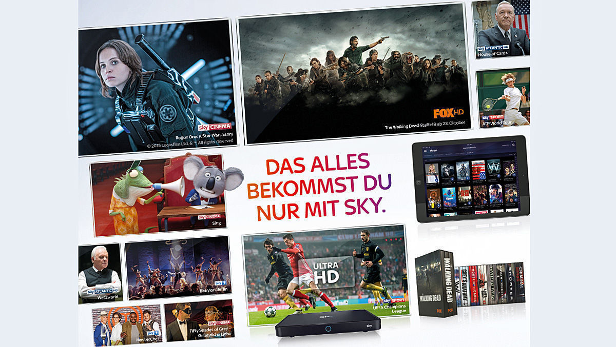 Das ist die neue Kampagne von Sky | W&V