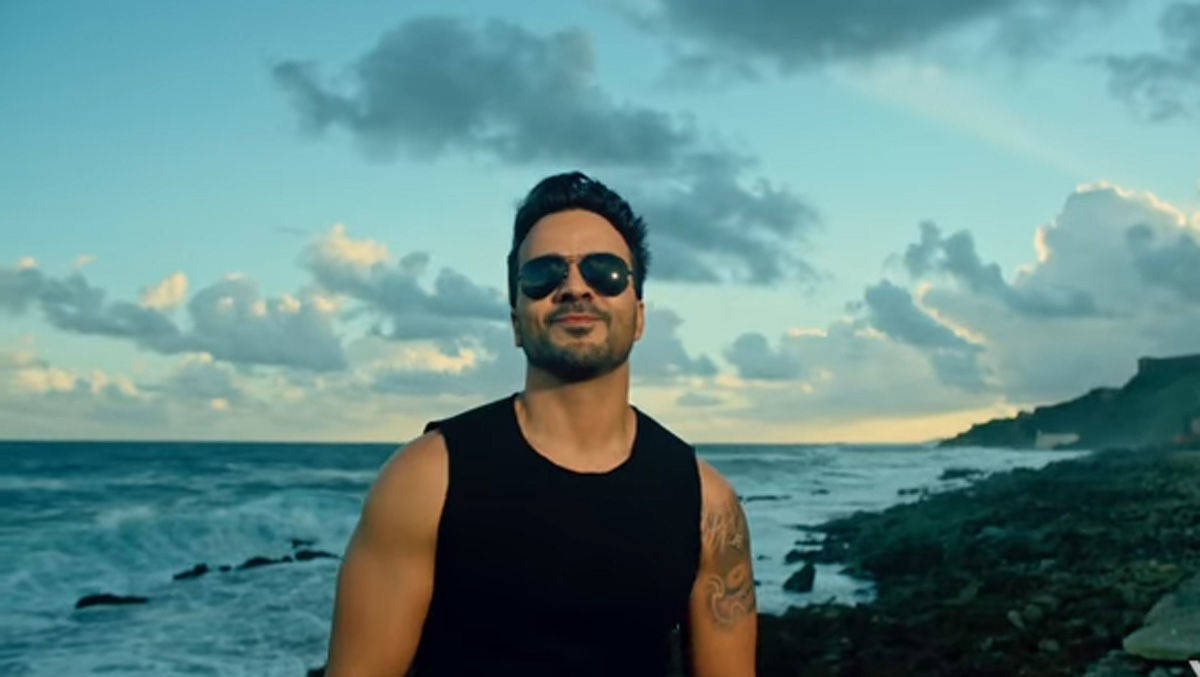 Neuer Streaming-Rekordhalter: Luis Fonsi mit seinem Sommerhin "Despacito" (Vevo-Video auf Youtube).