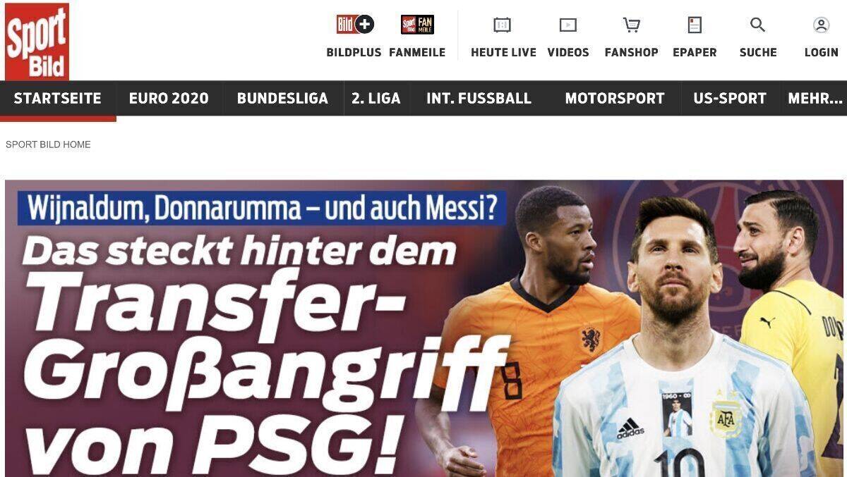 BILDplus ist ab sofort bei Sportbild.de integriert.