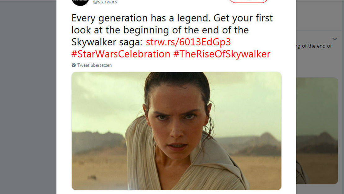 Star Wars: Zu Ostern heizt Disney das Interesse am Film an, der Weihnachten ins Kino kommt.