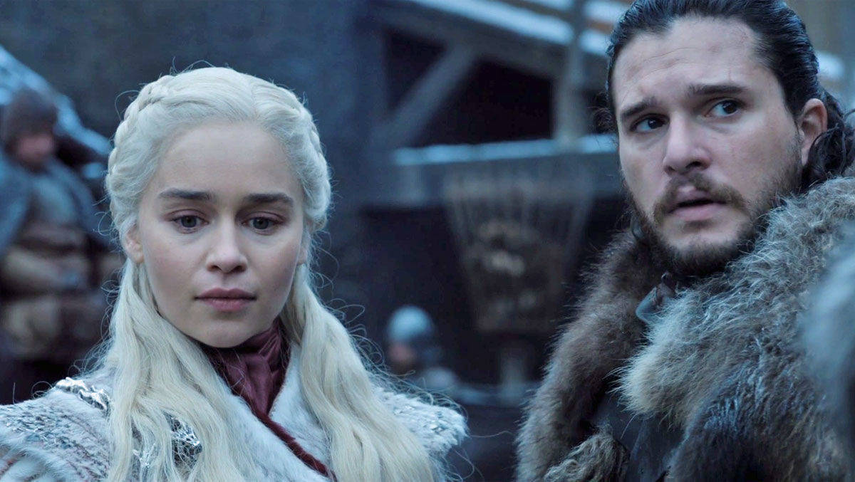 Daenerys und Jon im Norden: Die achte und letzte Staffel von "Game of Thrones" hat bei HBO und Sky begonnen.
