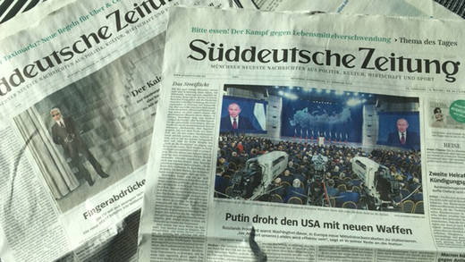 Die Süddeutsche überprüft die Beiträge eines freien Autoren.
