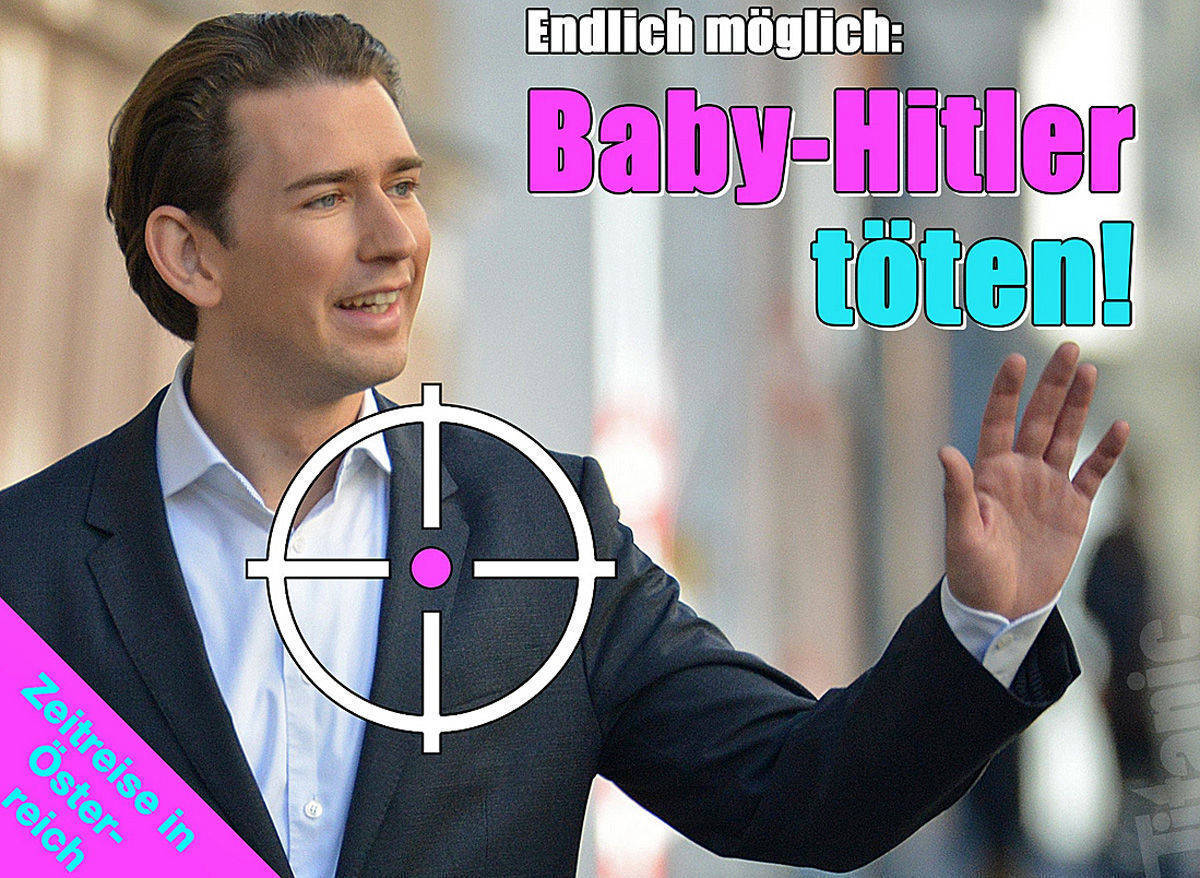 Die Satire-Botschaft von Titanic auf Twitter zum Wahlerfolg des ÖVP-Manns Sebastian Kurz erzürnt Österreich.