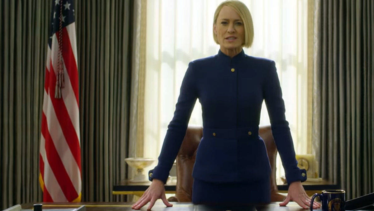 Robin Wright als Claire Underwood.