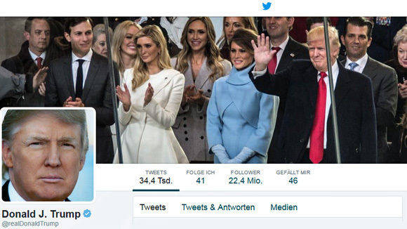 Diesen Medienkanal bevorzugt Donald Trump: Twitter. 