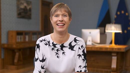 Kersti Kaljulaid war fünf Jahre Präsident der Republik Estland.