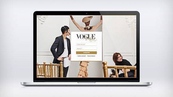 So sieht das Interface von "Vogue Mail" aus.