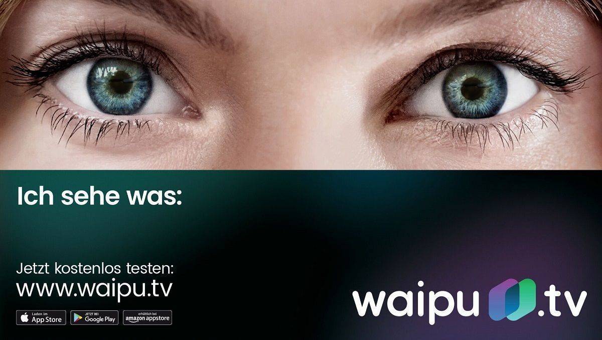 Das Motiv der Waipu.tv-Kampagne