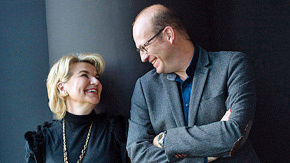 AS&S-TV-Team: Elke Schneiderbanger und Uwe Esser.