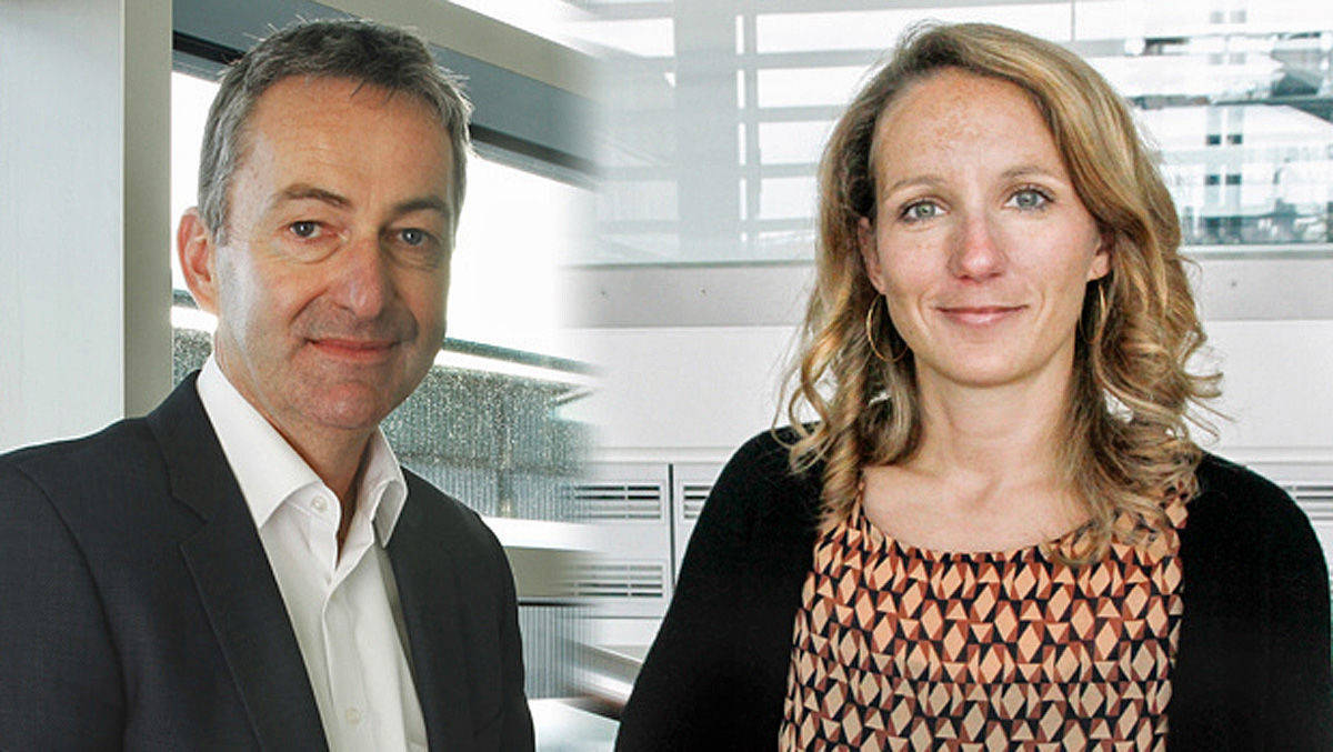Robert Bräu und Isabell Müller aus dem neuen Münchner Weischer-Büro.