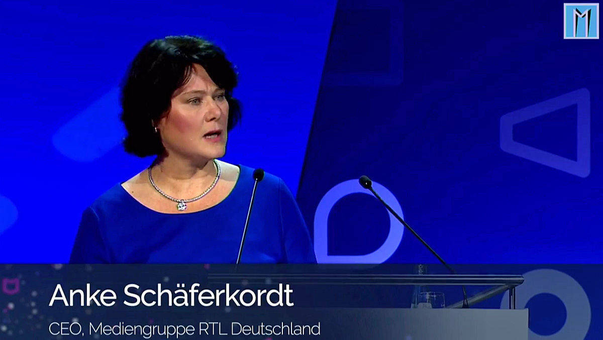 RTL-Chefin Anke Schäferkordt blickt selbstkritisch in die Bewegtbildzukunft.