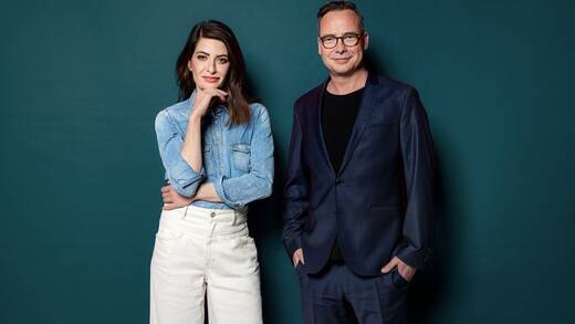 Das neue Moderatoren-Duo Linda Zervakis und Matthias Opdenhövel.
