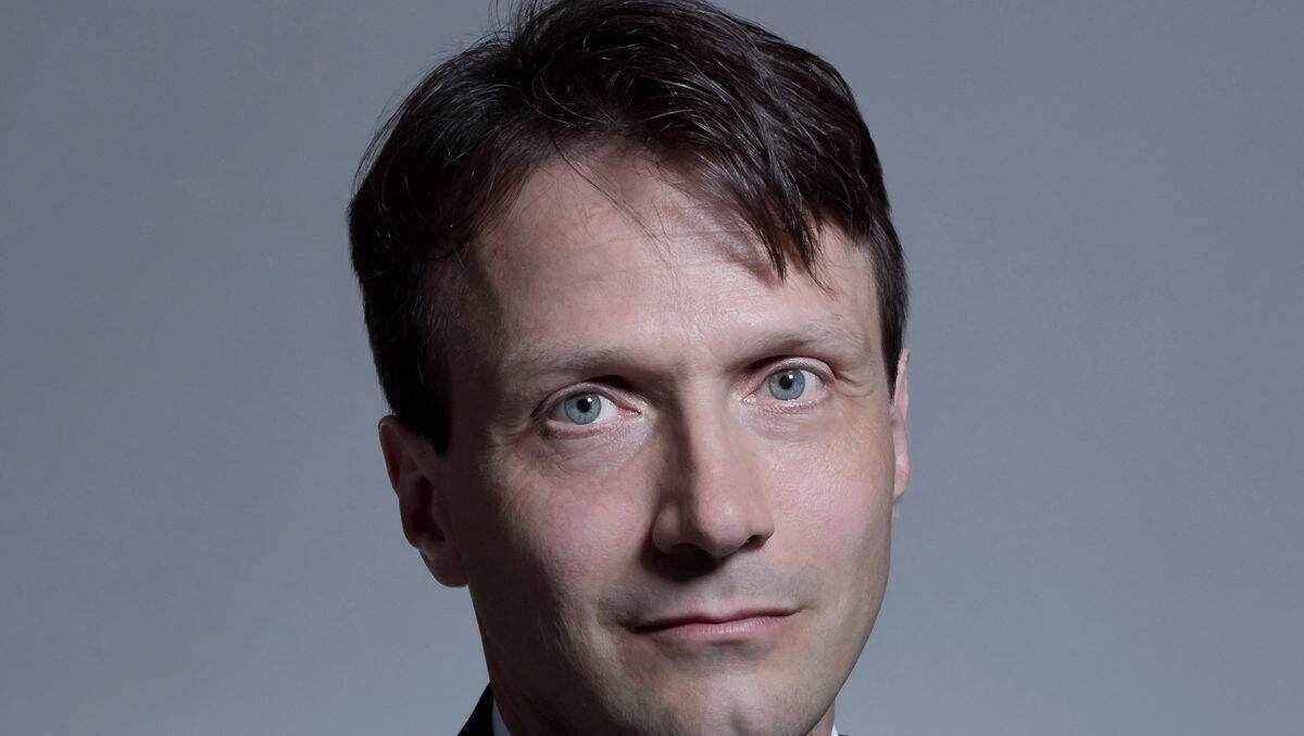 Wolfgang Blau geht.