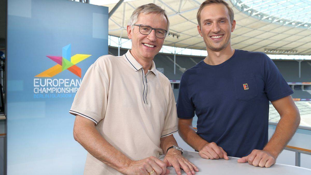 Norbert König und Michael Schrade moderierten die European Championships.