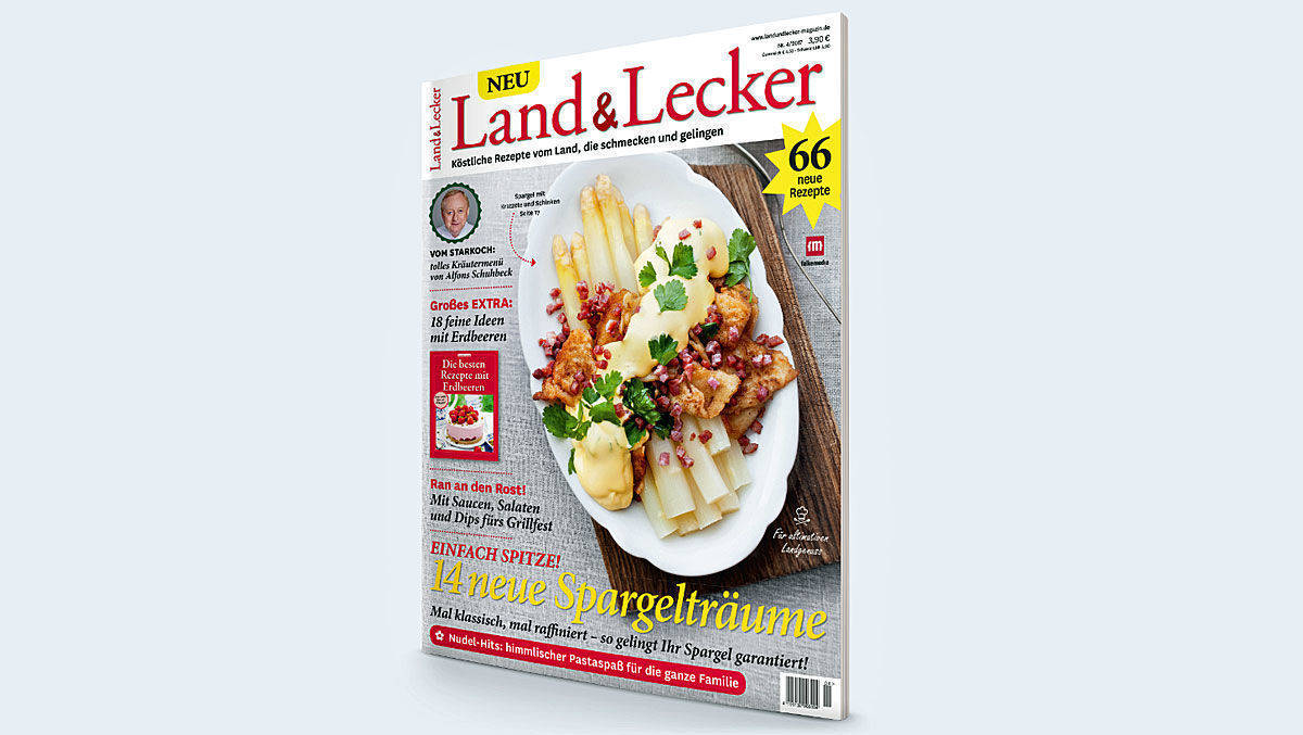 Noch einen Foodtitel schickt Falkemedia ins Rennen: "Land & Lecker". 