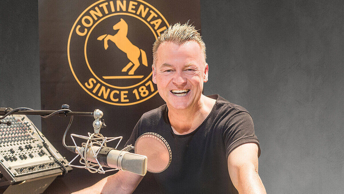 Oliver Forster ist der Host des neuen Podcasts "Runde Sache" aus dem Hause Continental.