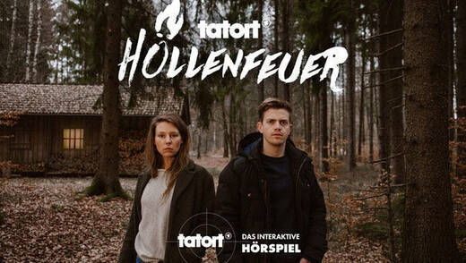 "Höllenfeuer" heißt der erste "Tatort", bei dem die Hörer:innen mitspielen können. Per Spracheingabe.