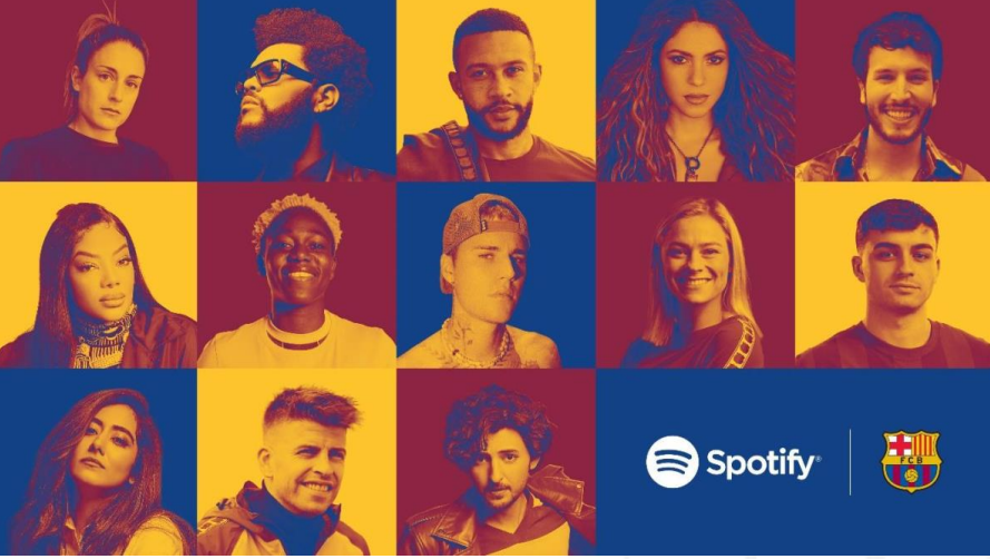 Unter Dach und Fach: Die Partnerschaft zwischen Spotify und dem FC Barcelona.