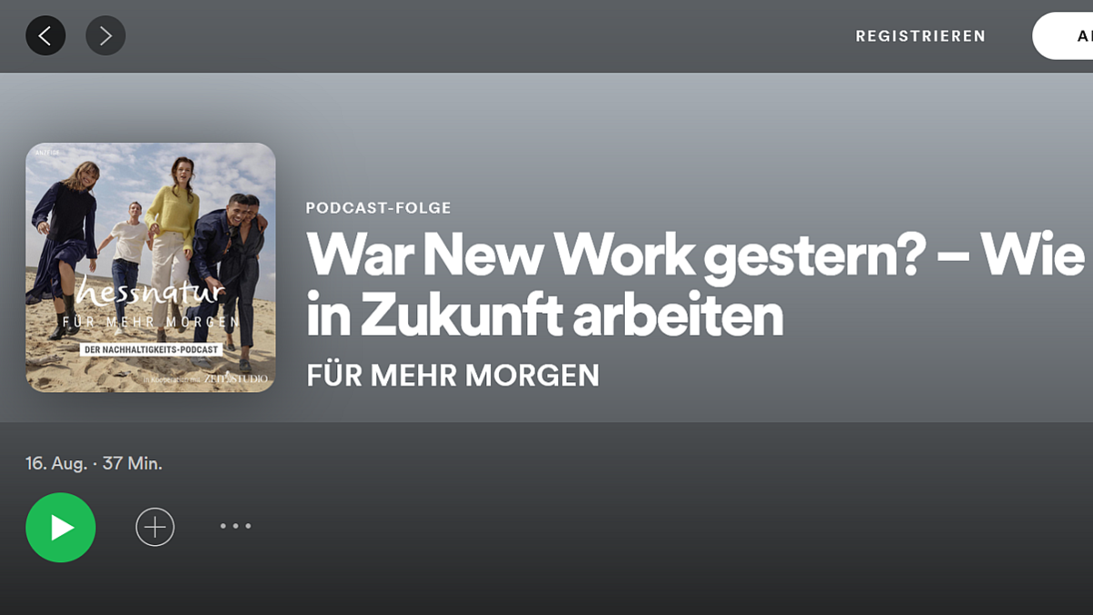 Hessnatur ist mit "Für mehr morgen" unter die Podcaster gegangen.