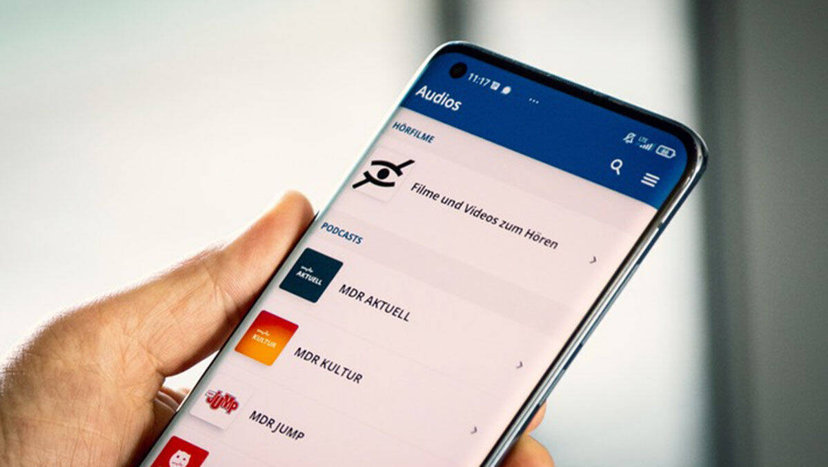 Der MDR bringt seine Audio-App in einer inklusiven Version.