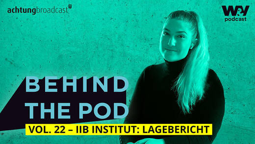 Katarina Ivankovic von IIB Institut berichtet in der neuen Folge von "Behind the pod" über die Kooperation mit einem Medienhaus.