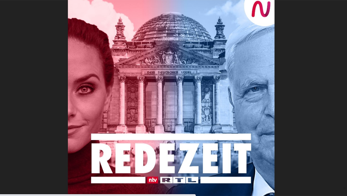 Im ntv/RTL-Podcast "Redezeit" geht es um die anstehende Bundestagswahl.