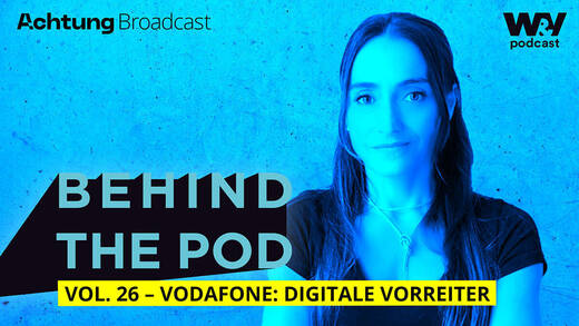 Alexandra Lemonis, Executive Marketing Managerin bei Vodafone Business, spricht in der aktuellen Folge über den Podcast "Digitale Vorreiter:innen".