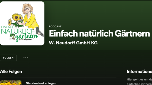 Alle 14 Tage gibt es eine neue Folge von "Einfach natürlich gärtnern".