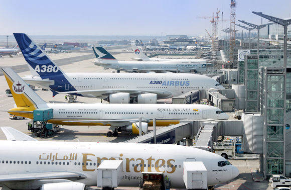 Die Zahl der abreisenden Fluggäste stiegum 3,4 Prozent auf den Rekordwert von 111,9 Millionen.