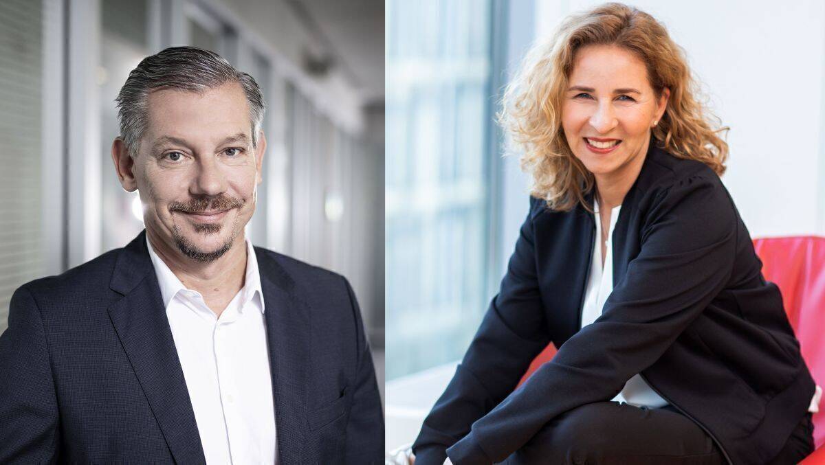 Christian Scholz, Geschäftsleiter Radio, ARD-Werbung SALES & SERVICES und Marianne Bullwinkel, Geschäftsführerin RMS