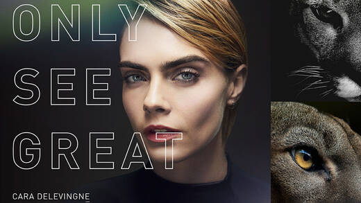 Model Cara Delevingne ist ein Gesicht der Kampagne.
