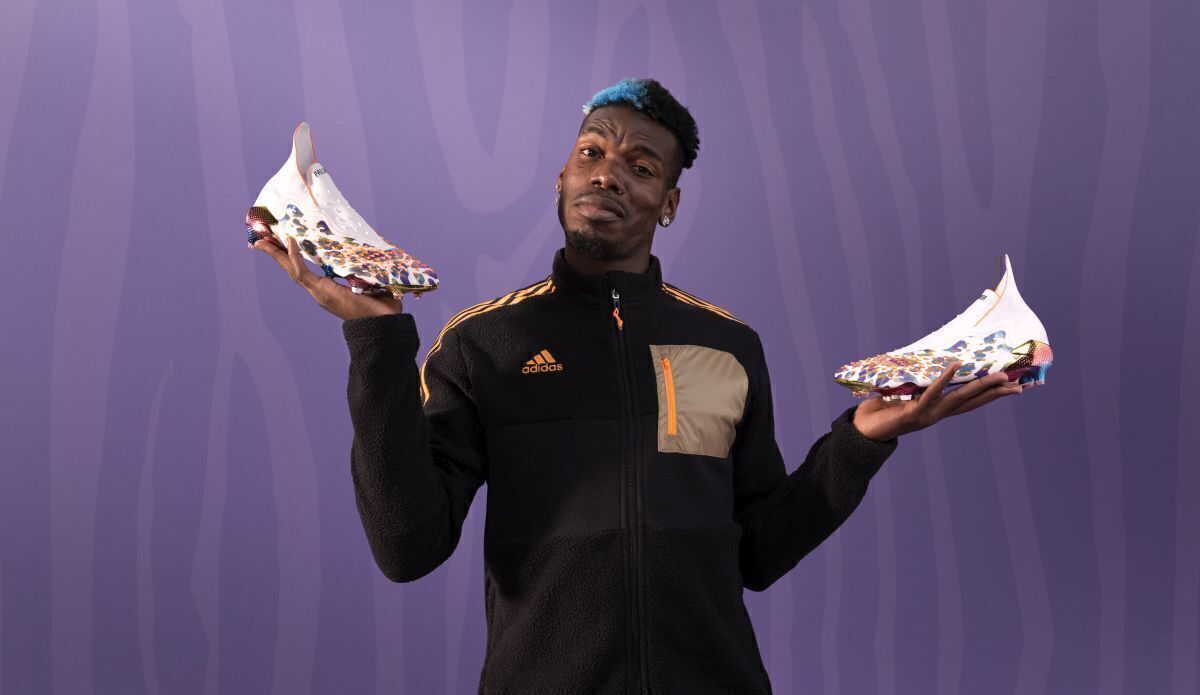 Pogba prasentiert ersten veganen Adidas FuBballschuh Special Green Marketing Day W V