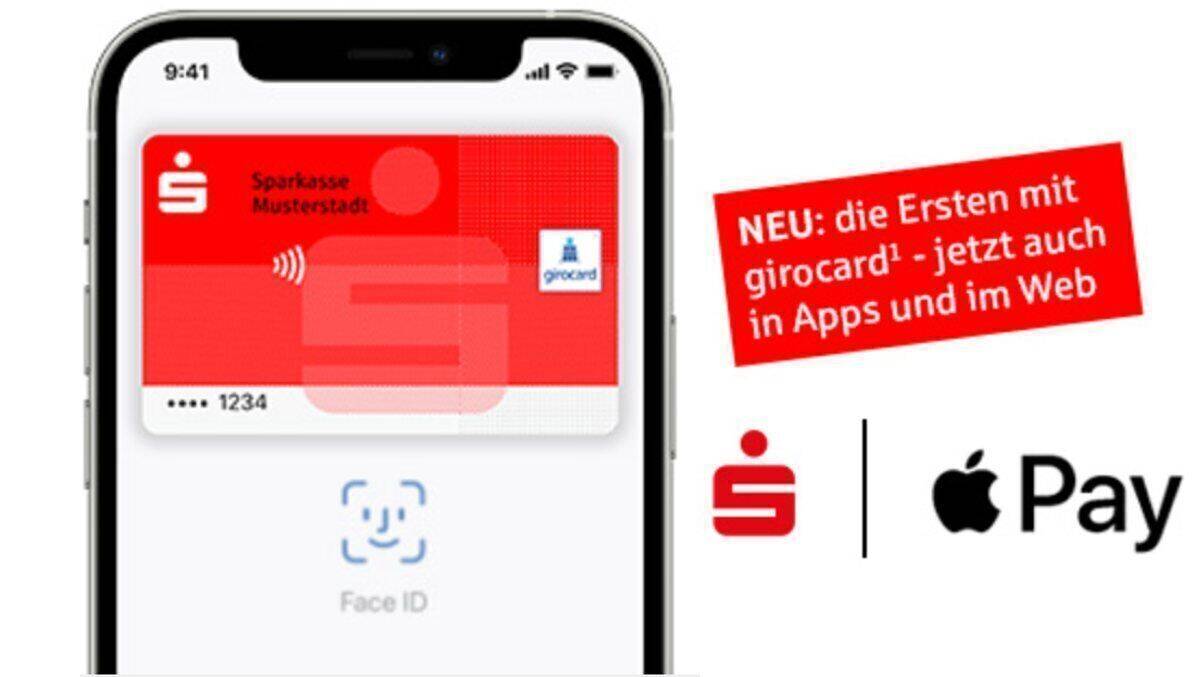 So werben die Sparkassen für die große Erweiterung von Apple Pay. 