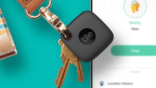 Die kleinen Tile-Tracker lassen sich bequem am Schlüsselbund anhängen.