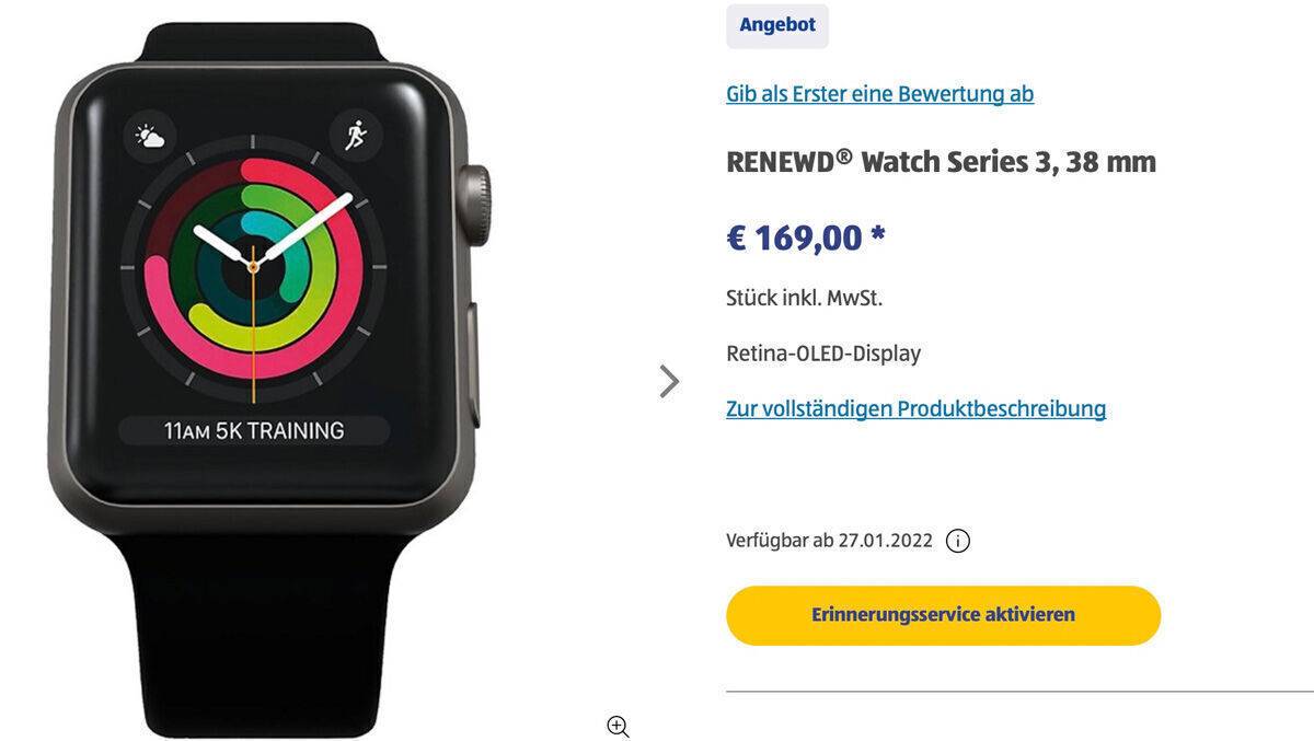 Aldi apple watch shop