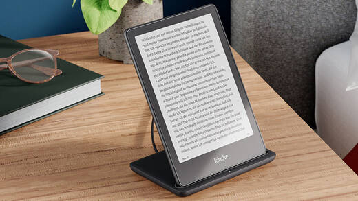 Schmalerer Rand und erstmals drahtloses Aufladen – das sind die neuen Paperwhite-Reader.