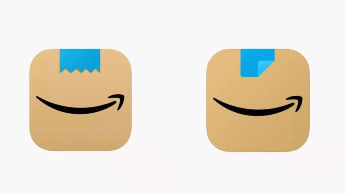 Amazon-Shopping-Icon: Der Bart ist ab