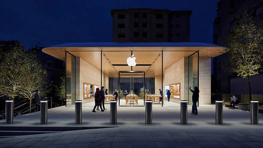 Auch dem spektakulären neuen Apple Store in Istanbul droht zum Jahresende eine gewisse Leere.